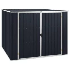 Abri De Jardin Anthracite 195x198x159 Cm Acier Galvanisé