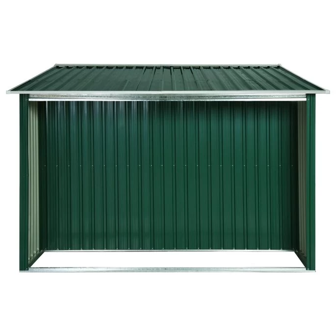 Abri De Jardin Avec Portes Vert 329,5x205x178 Cm Acier – Image 8