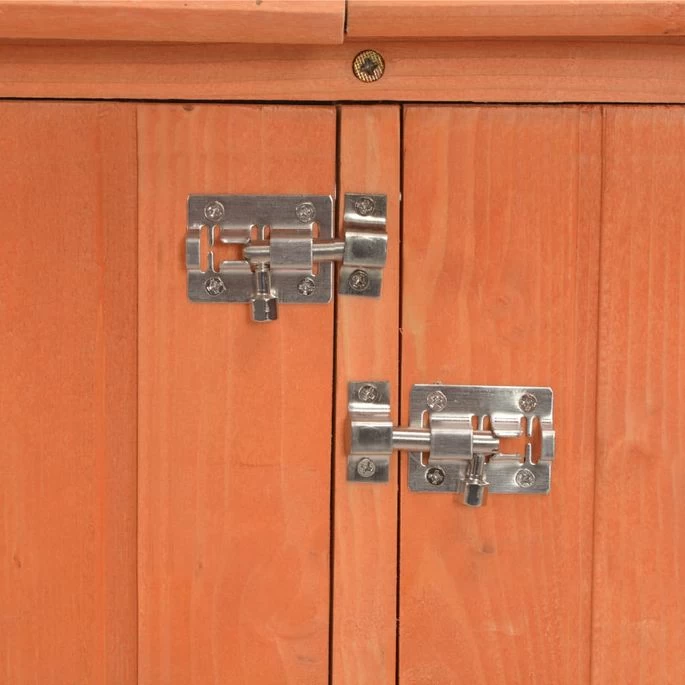 Abri De Stockage De Jardin 120x50x91 Cm Bois – Image 3