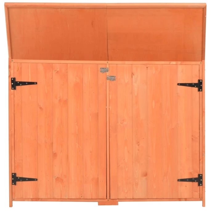 Abri De Stockage De Jardin 120x50x91 Cm Bois – Image 5