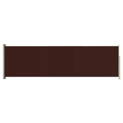 Auvent Latéral Rétractable De Patio 180x600 Cm Marron