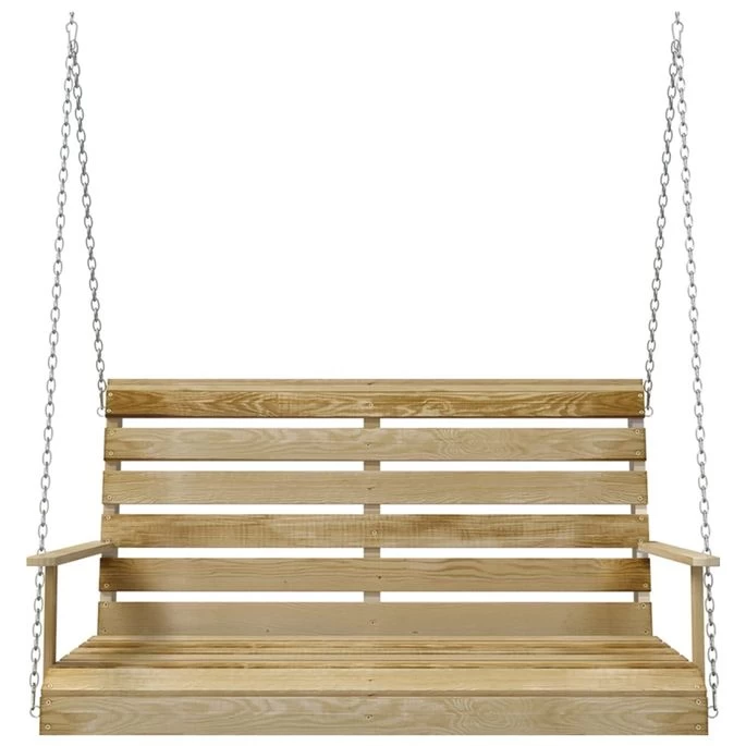 Balancelle 110 Cm Bois De Pin Imprégné – Image 3