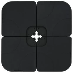 Base De Parasol Amovible Remplissage 60L Sable/eau