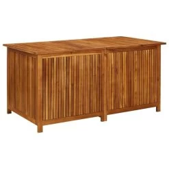 Boîte De Rangement De Jardin 150x80x75 Cm Bois D'acacia Solide