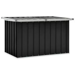 Boîte De Rangement De Jardin Anthracite 109x67x65 Cm
