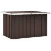 Boîte De Rangement De Jardin Marron 109x67x65 Cm