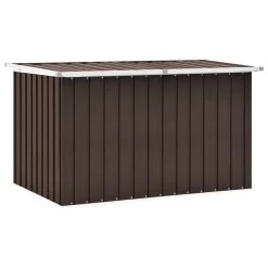 Boîte De Rangement De Jardin Marron 149x99x93 Cm