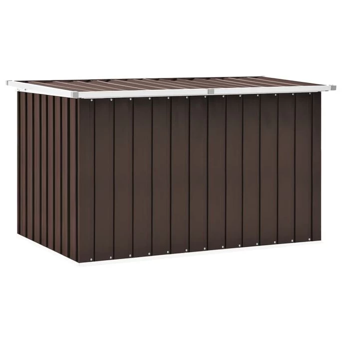 Boîte De Rangement De Jardin Marron 149x99x93 Cm