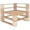 Canapé Palette D'angle De Jardin Bois