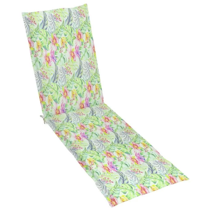 Chaise De Terrasse Avec Repose-pied Et Coussin Acacia Solide 11 – Image 7