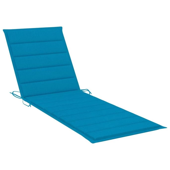 Chaise Longue De Jardin Avec Table Et Coussin Pin Imprégné 25 – Image 2