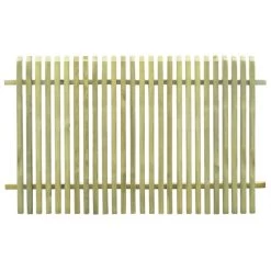Clôture De Jardin Bois De Pin Imprégné 170 X 100 Cm