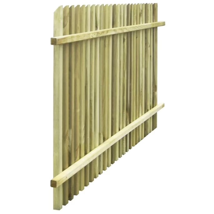 Clôture De Jardin Bois De Pin Imprégné 170 X 100 Cm – Image 3