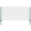 Clôture Euro Acier 20x1,5 M Vert 2