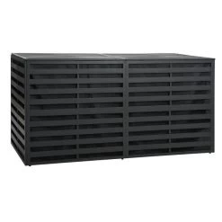 Coffre De Rangement Jardin Métal Anthracite Belie 200 Cm