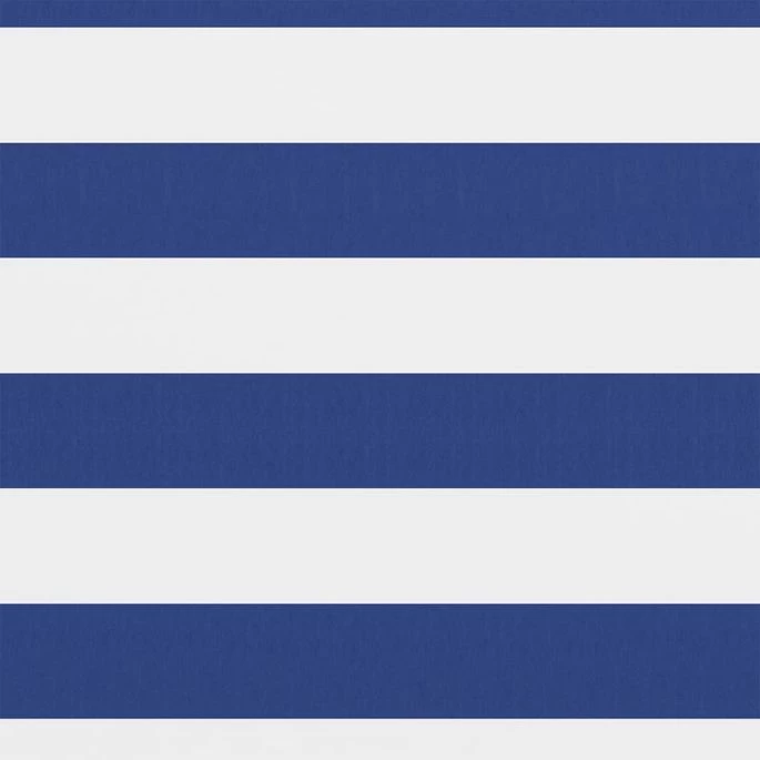 Écran De Balcon Blanc Et Bleu 90x500 Cm Tissu Oxford – Image 2