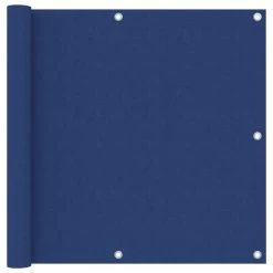 Écran De Balcon Bleu 90x300 Cm Tissu Oxford