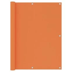 Écran De Balcon Orange 120x600 Cm Tissu Oxford