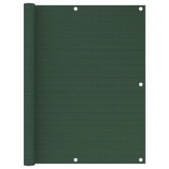 Écran De Balcon Vert Foncé 120x400 Cm PEHD