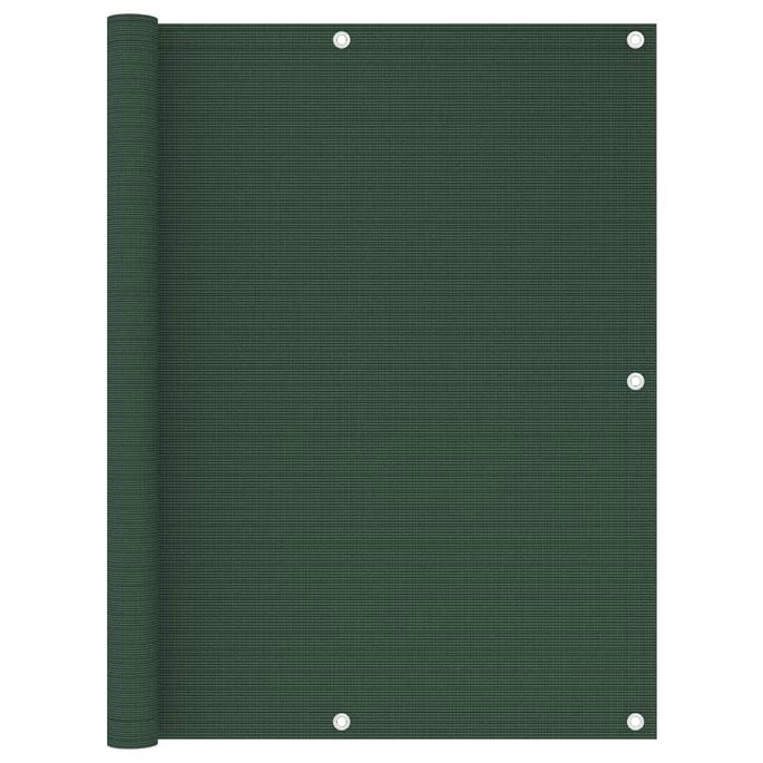 Écran De Balcon Vert Foncé 120x400 Cm PEHD