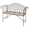 Esschert Design Banc De Jardin Métal Style "Old England" MF009
