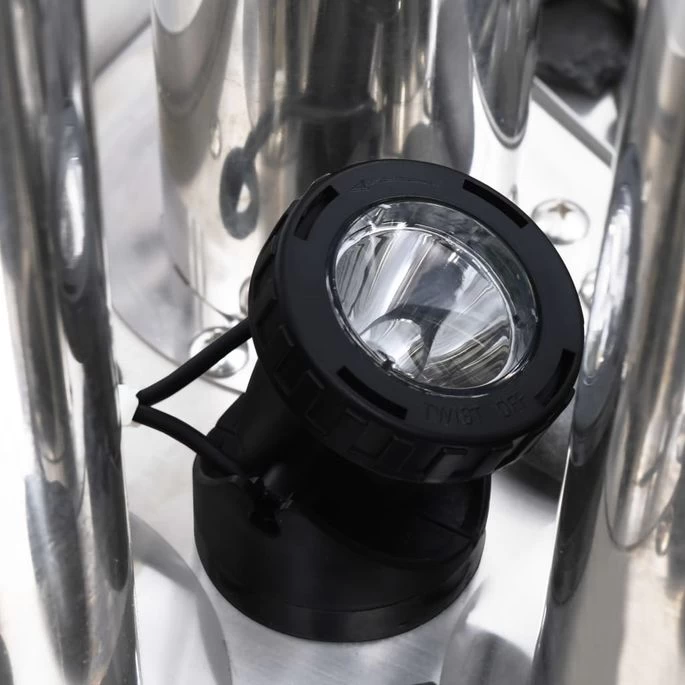 Fontaine De Jardin Argenté 48x34x123 Cm Acier Inoxydable – Image 8