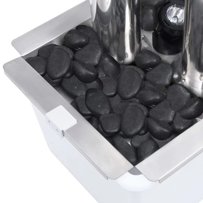 Fontaine De Jardin Argenté 48x34x123 Cm Acier Inoxydable – Image 9