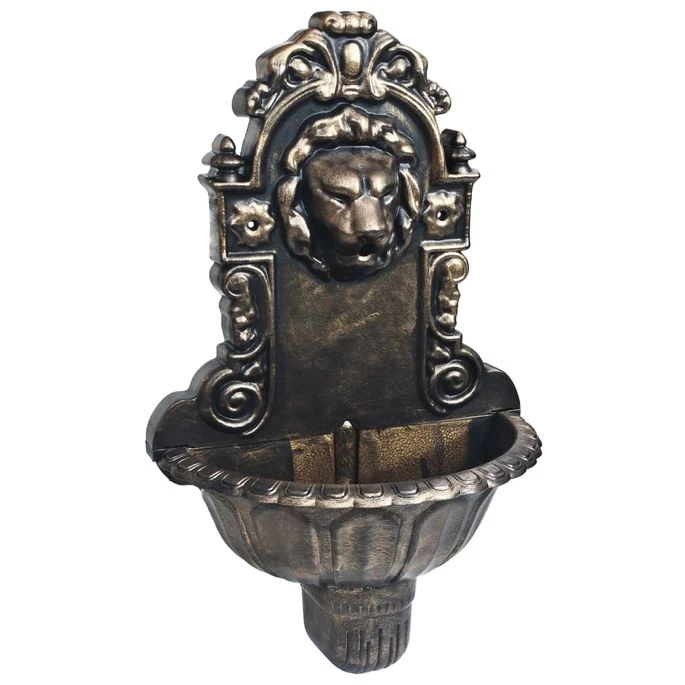Fontaine Murale Design De Tête De Lion Bronze – Image 4