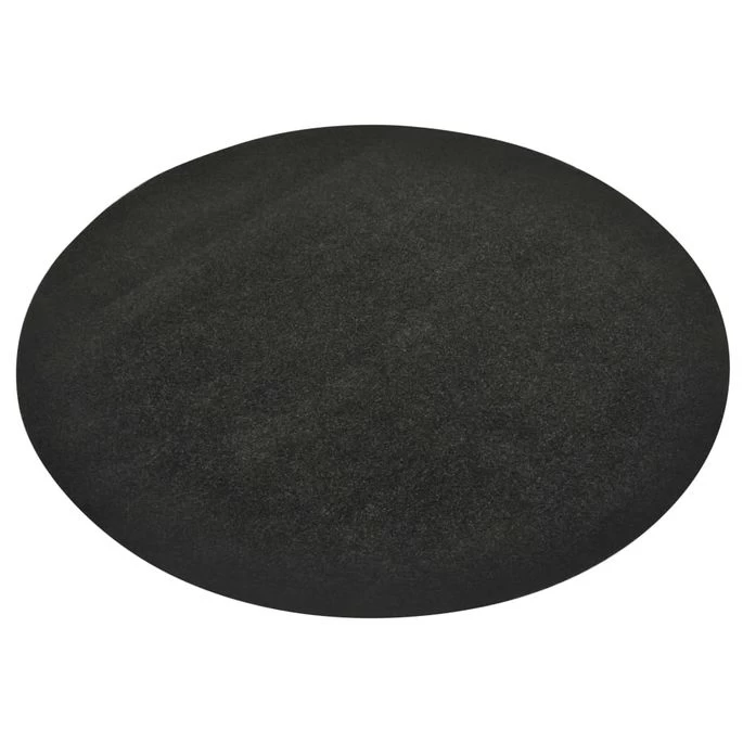 Gazon Artificiel Avec Picots Dia.130 Cm Anthracite Rond – Image 2