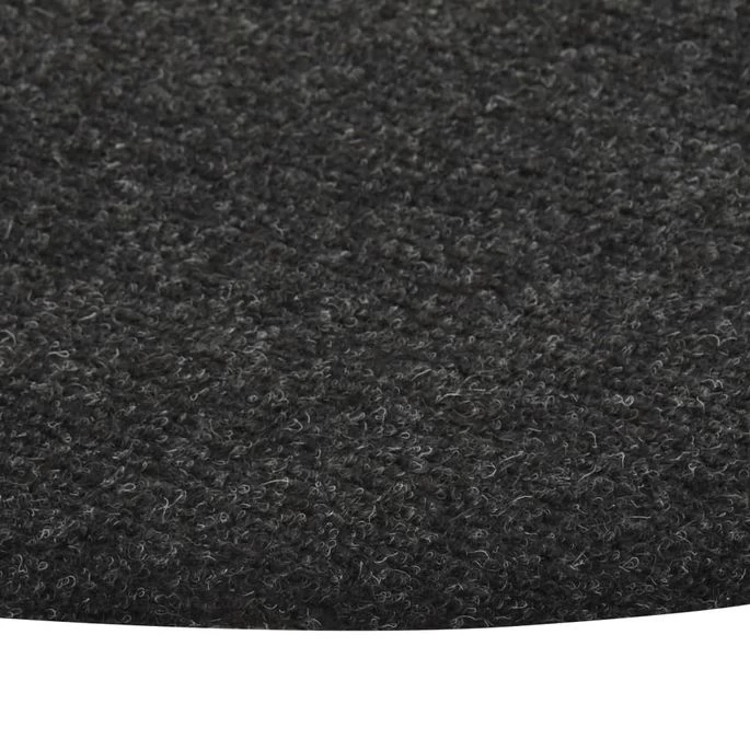 Gazon Artificiel Avec Picots Dia.130 Cm Anthracite Rond – Image 6