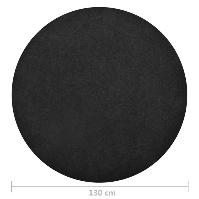 Gazon Artificiel Avec Picots Dia.130 Cm Anthracite Rond – Image 7