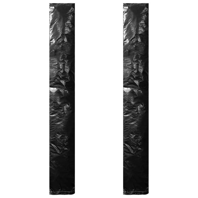 Housses De Parasol Avec Fermeture éclair 2 Pcs PE 175 Cm
