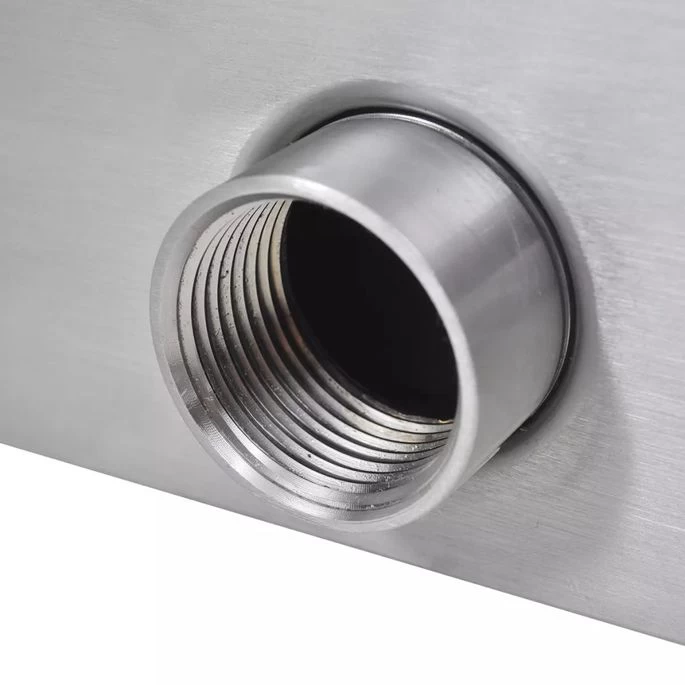 Lame D'eau Rectangulaire 30 Cm Acier Inoxydable Pour Piscine – Image 5