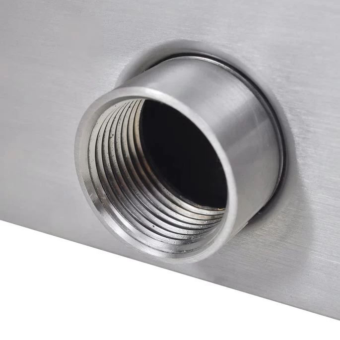 Lame D'eau Rectangulaire 45 Cm Acier Inoxydable Pour Piscine – Image 5