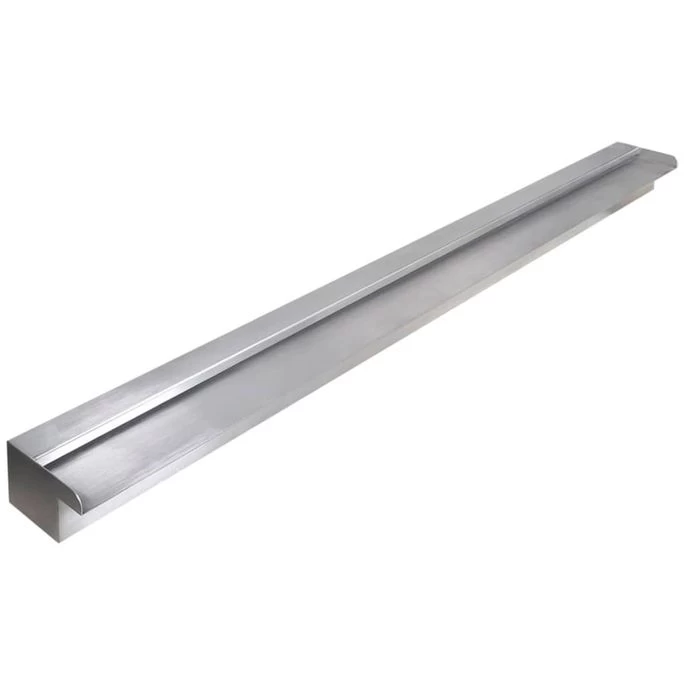 Lame D'eau Rectangulaire Pour Piscine Acier Inoxydable 150 Cm – Image 2