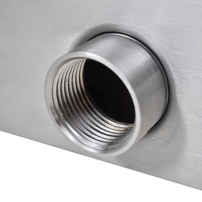 Lame D'eau Rectangulaire Pour Piscine Acier Inoxydable 150 Cm – Image 5