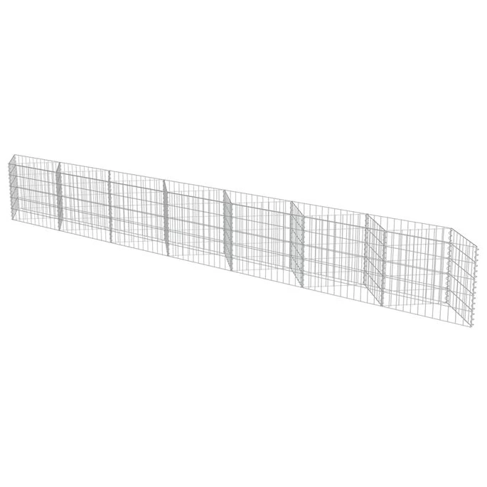 Mur De Gabion Acier Galvanisé 450 X 30 X 50 Cm – Image 2