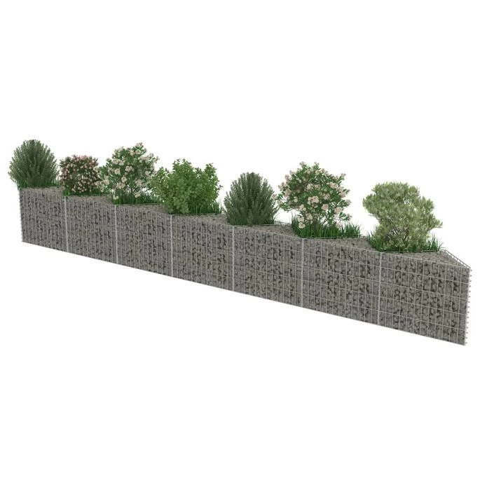 Mur De Gabion Acier Galvanisé 450 X 30 X 50 Cm – Image 3