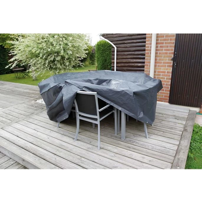 Nature Housse De Mobilier De Jardin Tables Rectangulaires 325x205x90cm – Image 2