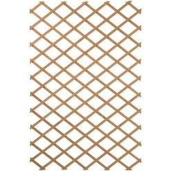 Nature Treillis De Jardin 100 X 300 Cm Bois Marron 2