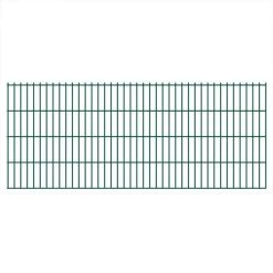 Panneaux De Clôture De Jardin 2D 2,008x0,83 M 42 M Total Vert