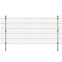 Panneaux Et Poteaux De Clôture 2D Pour Jardin 2008x1030 Mm 34 M 2