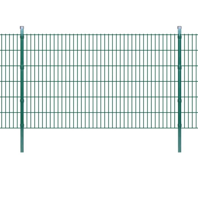 Panneaux Et Poteaux De Clôture 2D Pour Jardin 2008x1230 Mm 36 M