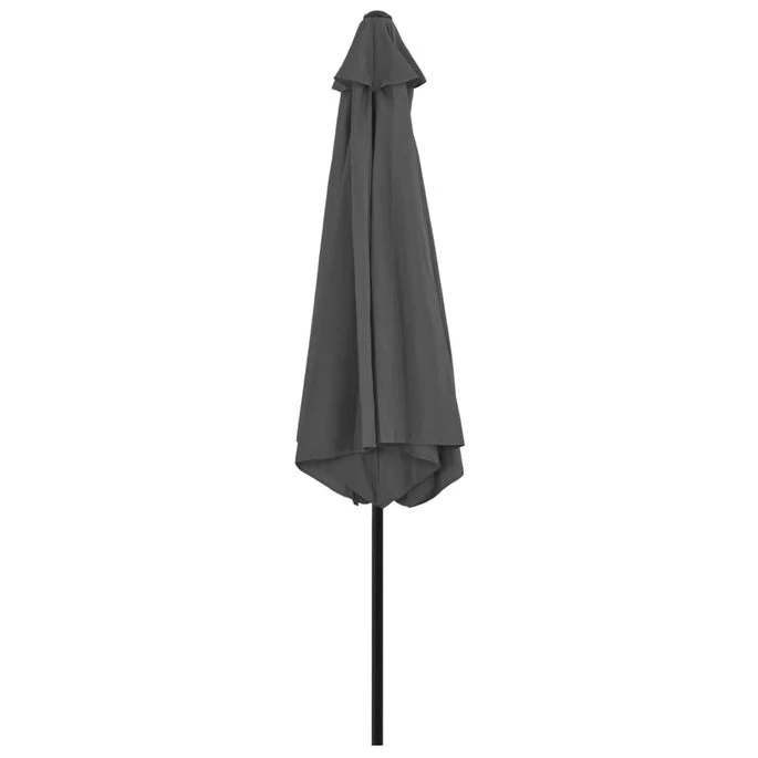 Parasol D'extérieur Avec Poteau En Métal 300 Cm Anthracite – Image 6