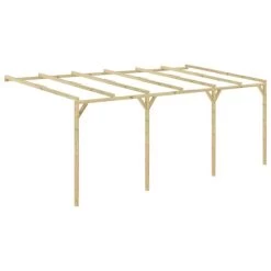 Pergola à Appentis 6 X 3 X 2,1 M Bois