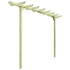Pergola De Jardin 360 X 200 X 60 Cm Pin Imprégné