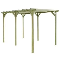 Pergola De Jardin 4 X 2 X 2 M Bois De Pin Imprégné