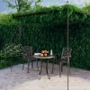 Pergola De Jardin Marron Antique 4x3x2,5 M Fer