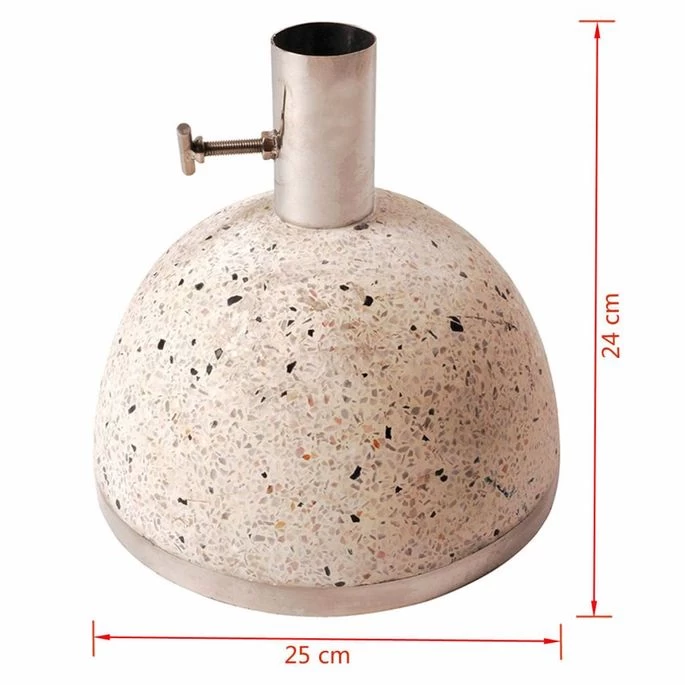 Pied De Parasol Blanc 11,5 Kg Esschert Design S PV09 – Image 3