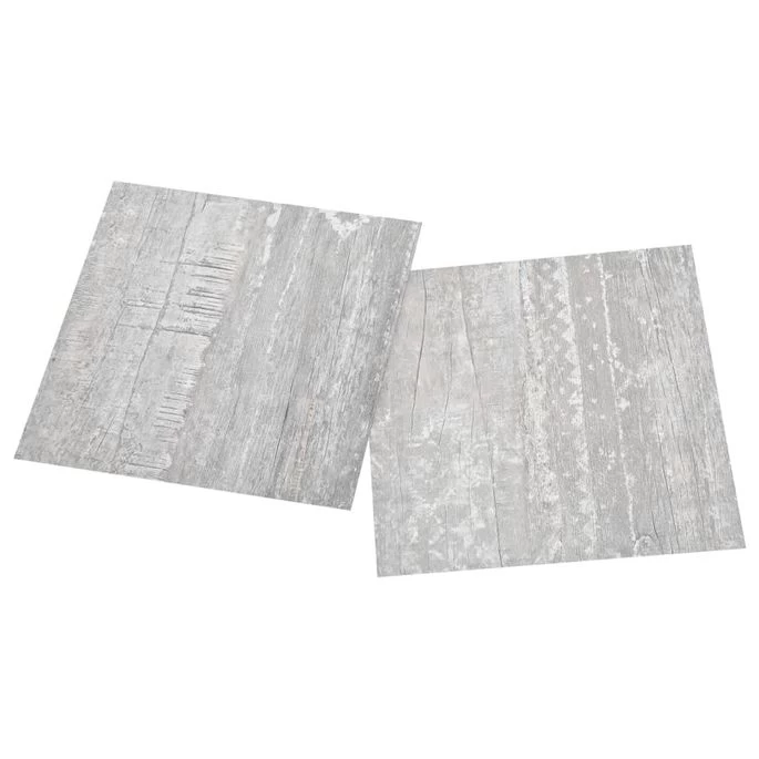 Planches De Plancher Autoadhésives 20 Pcs PVC 1,86 M² Gris 2 – Image 4
